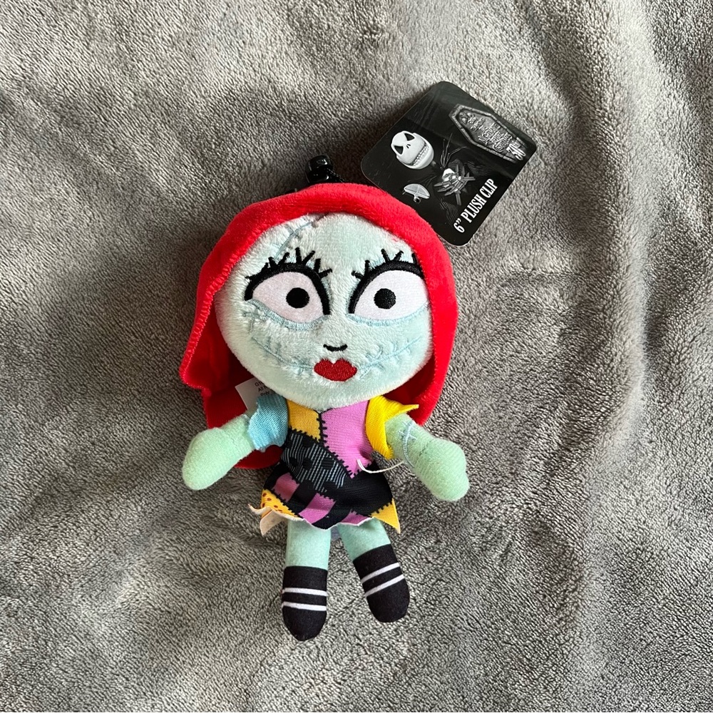 Disney Sally Keychain Plush 2023 Nightmare Before Christmas